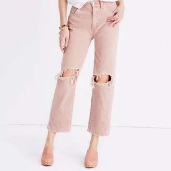 Madewell Denim - Madewell x Where I was From Pink Jeans